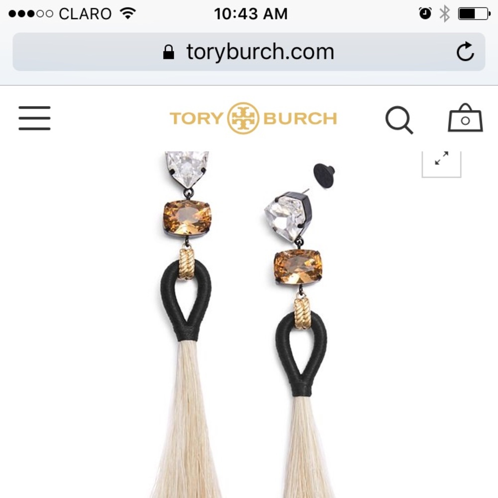 Tory Burch Tassel Earrings